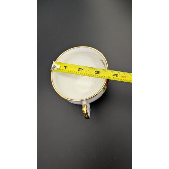 Elizabethan Bone China Tea Cup England Rose Floral Gold Trim Vintage Teacup - Picture 2 of 13